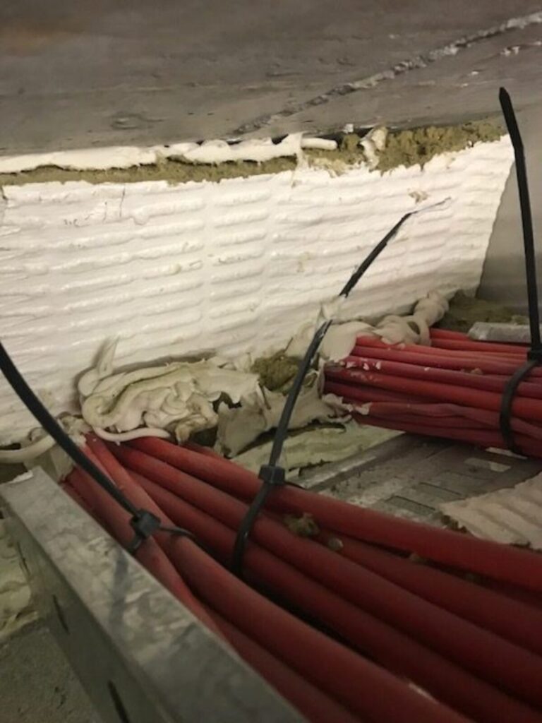 Sellado Cortafuego de Pases